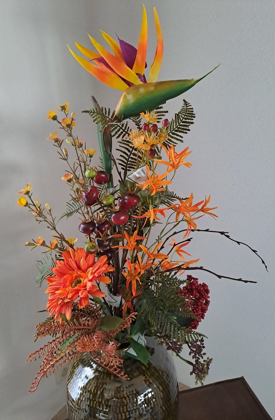 zijden bloemen veldboeket